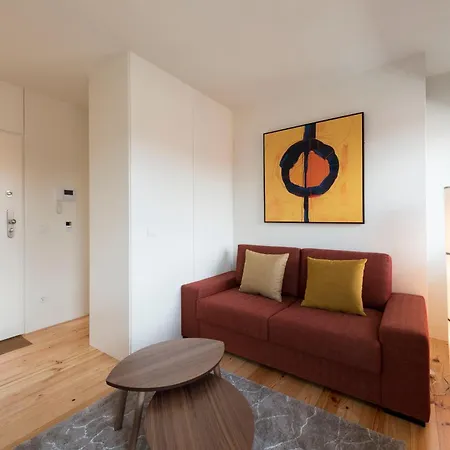 Lägenhet Lovelystay - Gorgeous Modern Flat W/ Balcony Oporto